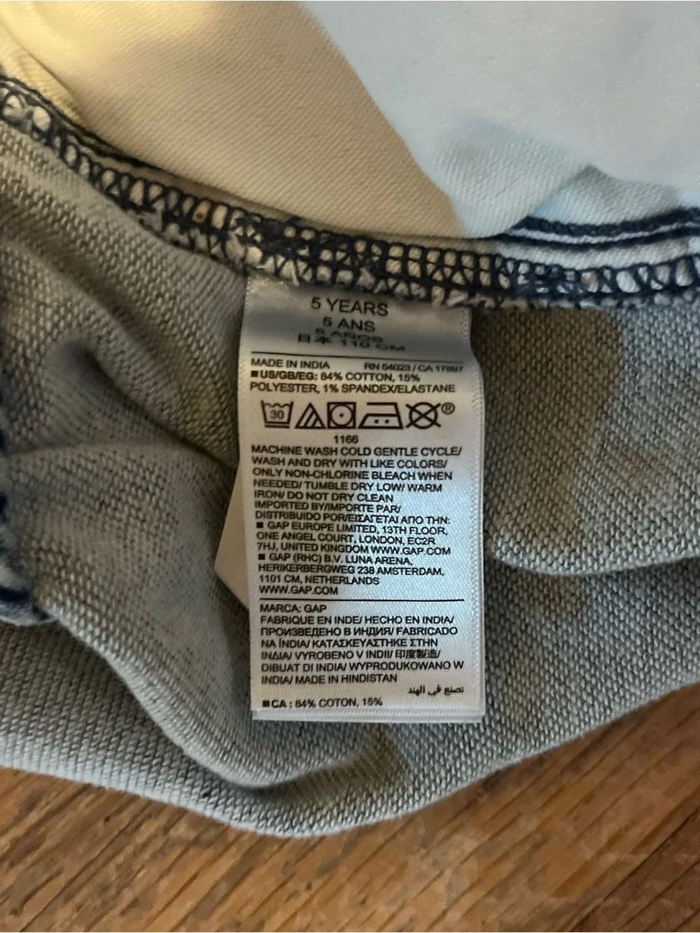 Gap Soft Parachute Sweatpant Jeans 5T Slouchy Baggy Jean-like Joggers Boys Girls